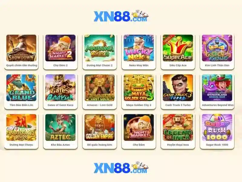 Các trò chơi slot tại XN88